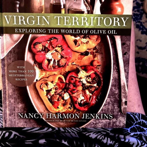 Cookbook Virgin Territory The World Of Olive Oil Nancy H. Jenkins Signed Recipes - Picture 16 of 16